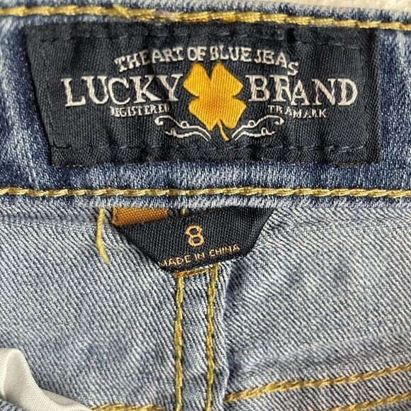 Lucky Brand Cate Skinny Jeans Size 8 EUC - Picture 7 of 9